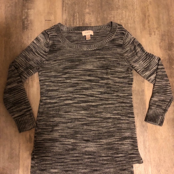 LOFT grey sweater - Picture 2 of 2